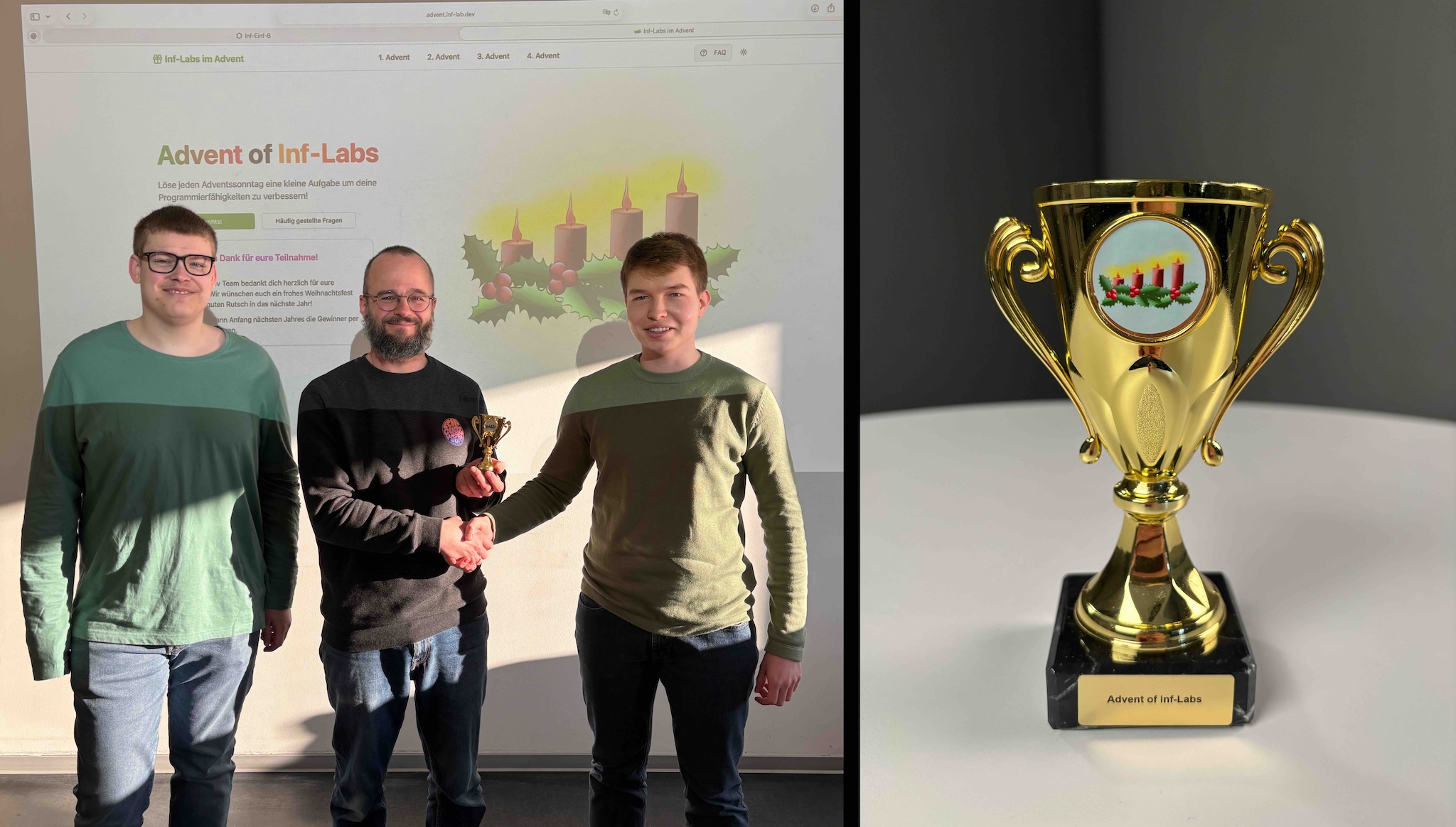 Advent of Inf-Labs Gewinner Advent of Inf-Labs